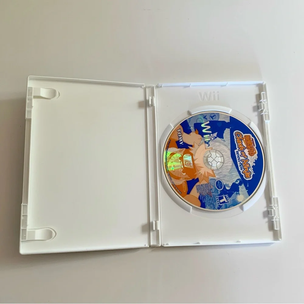 Naruto Clash of Ninja Revolution Nintendo Wii U ESRB T Game